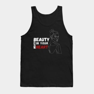 Beauty beats in your heart 2 Tank Top